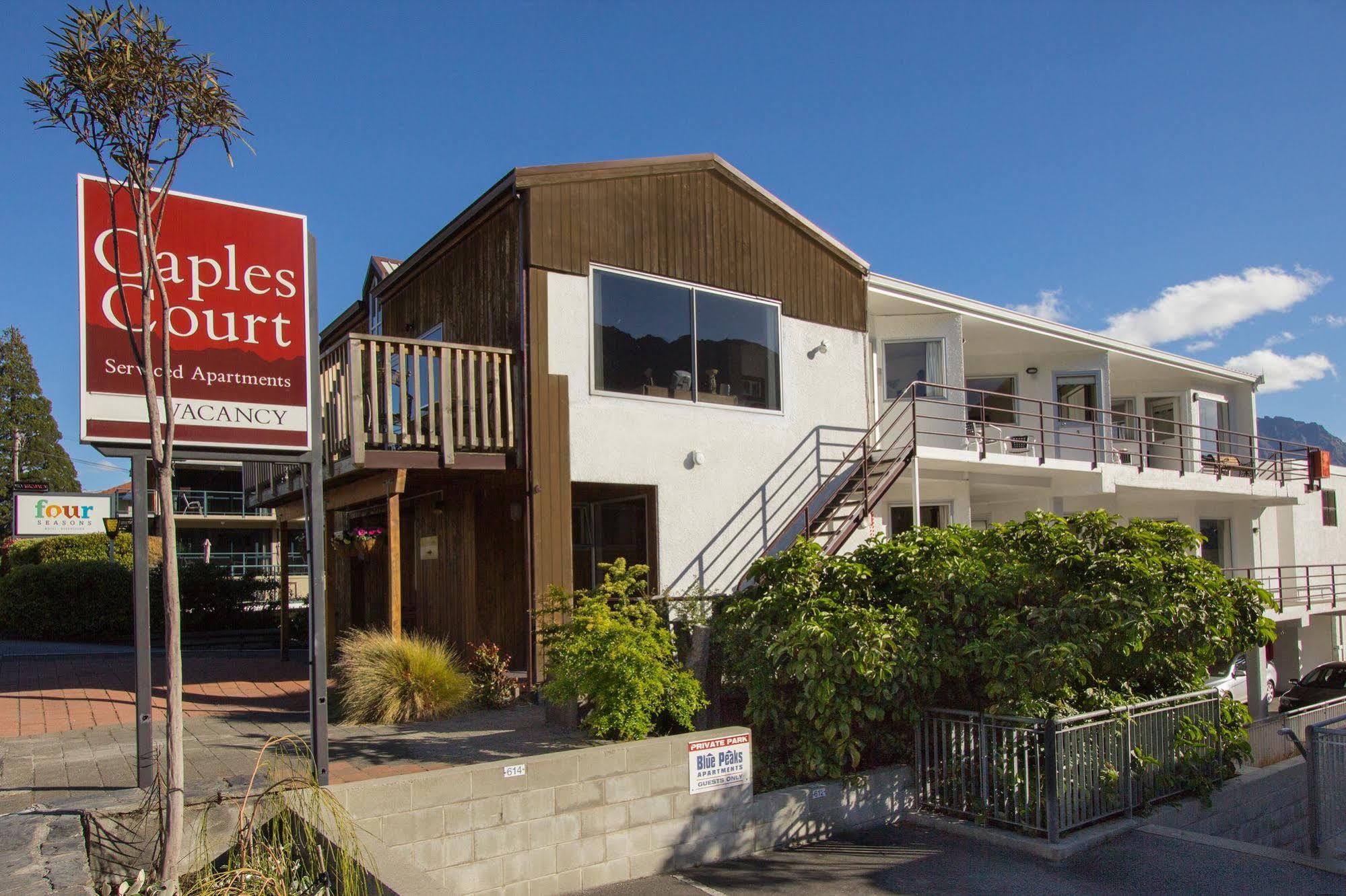Caples Court Motel & Apartments Queenstown Exterior foto
